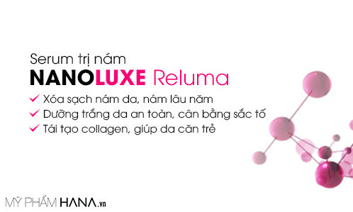 Hiệu quả nổi bât của Nanoluxe Reluma MD