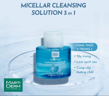 Martiderm Essentials Micellar Cleansing Solution 3 In 1